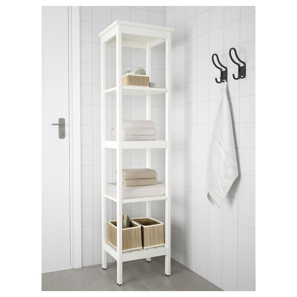 HEMNES shelving unit, white, 42x172 cm