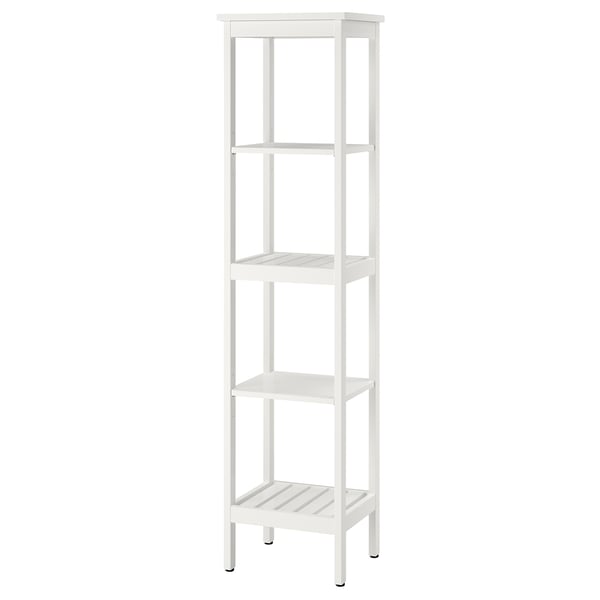 HEMNES shelving unit, white, 42x172 cm