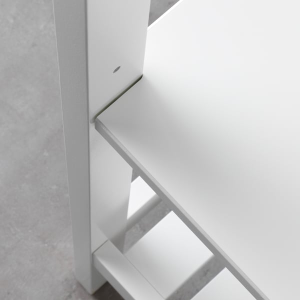 HEMNES shelving unit, white, 42x172 cm