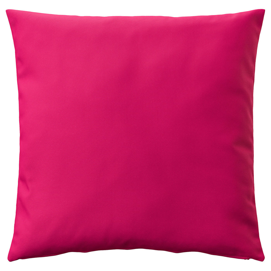 HJÄRTERÖ cushion cover, bright pink outdoor/indoor, 50x50 cm