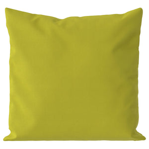 HJÄRTERÖ cushion cover, yellow-green outdoor/indoor, 50x50 cm