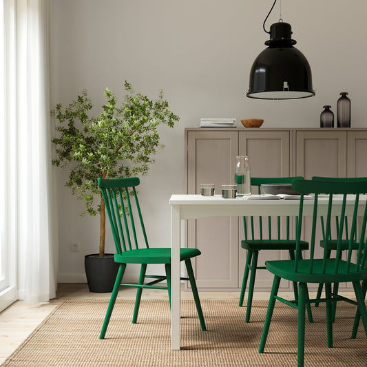 HÖGVED chair, green, 40x86x51 cm
