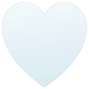 HOLMÖARNA mirror, heart-shaped, 27x27 cm