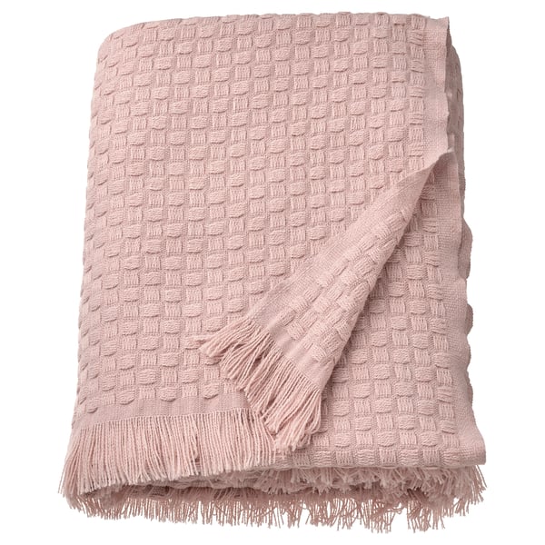 HORNMAL throw, light pink, 130x170 cm