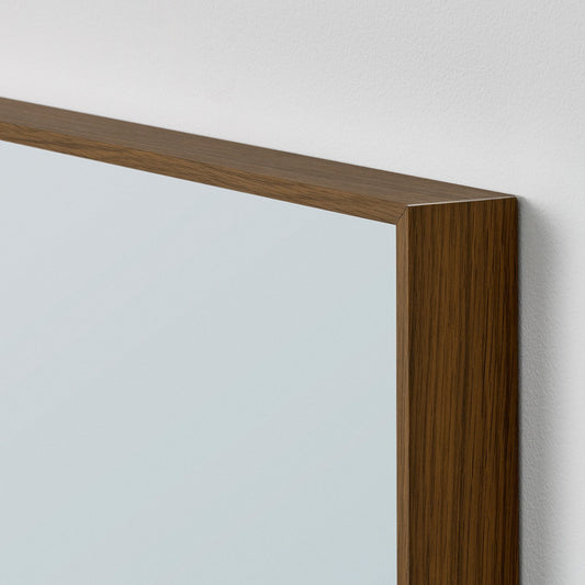 HOVET mirror, oak effect/brown, 78x196 cm