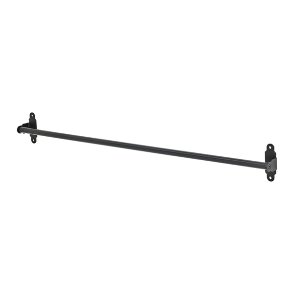 HULTARP rail, black, 80 cm