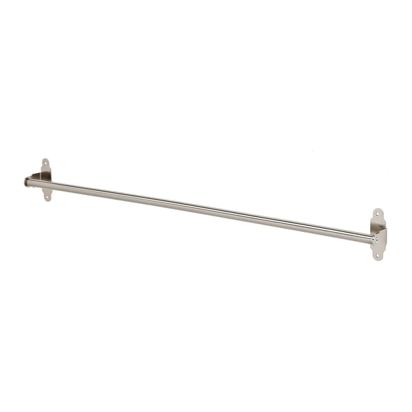 HULTARP rail, nickel-plated, 80 cm