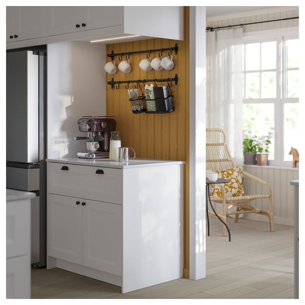 HULTARP container, black/mesh, 31x16 cm