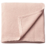 HUMLEMOTT throw, pale pink, 130x170 cm