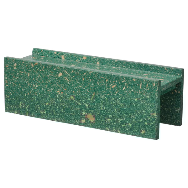 HUNDHAJ spice rack, green, 20 cm