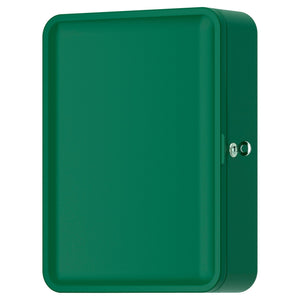 HUSBYÅN wall cabinet, dark green, 28x11x37.5 cm