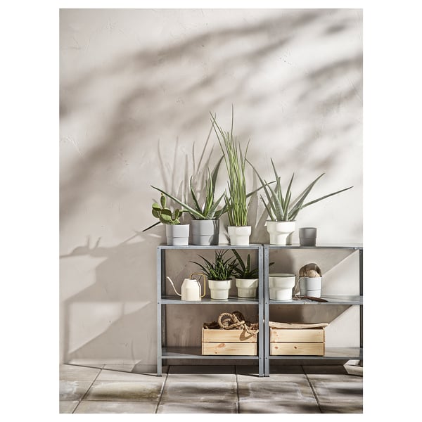 HYLLIS shelving unit, in/outdoor, 60x27x74 cm