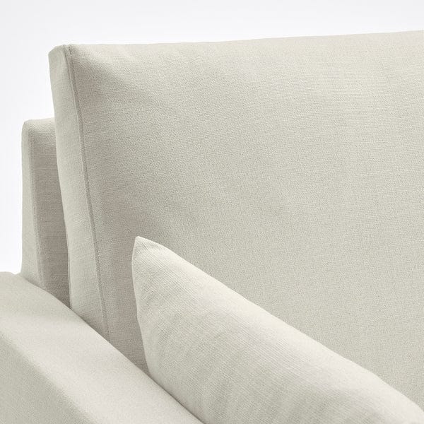 Ikea HYLTARP - 3-seater sofa/chaise-longue, left, Gransel natural ,