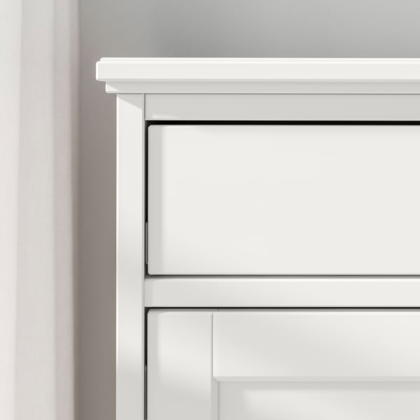 IDANÄS sideboard, white, 124x50x95 cm