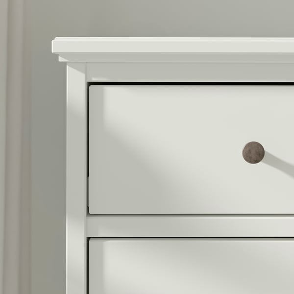 IDANÄS chest of 6 drawers, white, 162x95 cm