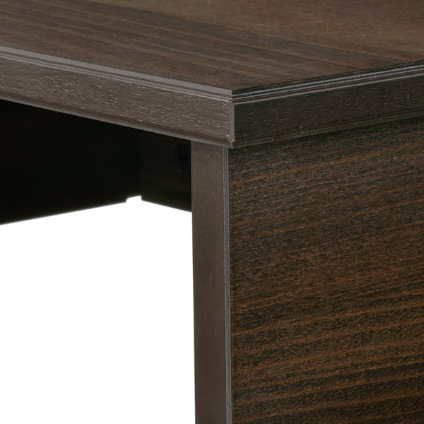 IDANÄS add-on unit desk, brown, 152x30 cm