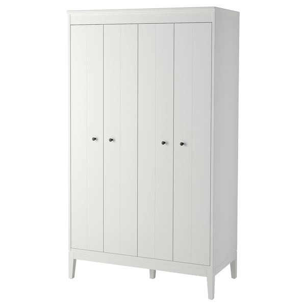 IDANÄS wardrobe, white, 121x211 cm