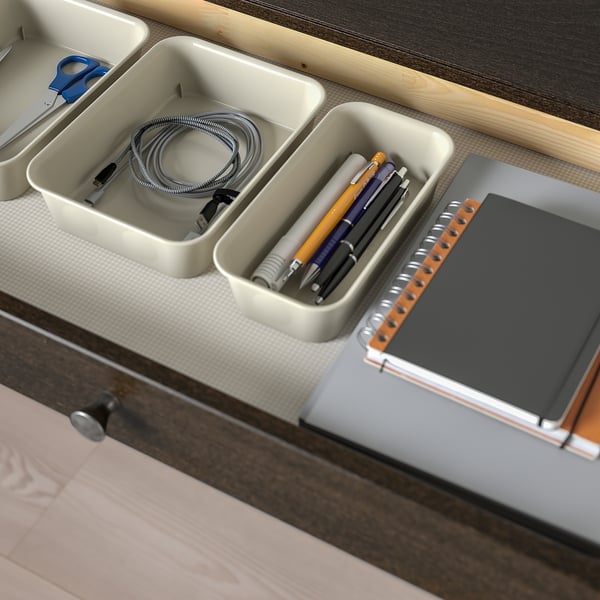 IDANÄS desk, brown, 152x70 cm