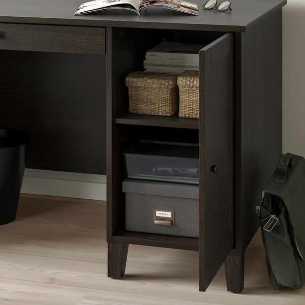 IDANÄS desk, brown, 152x70 cm