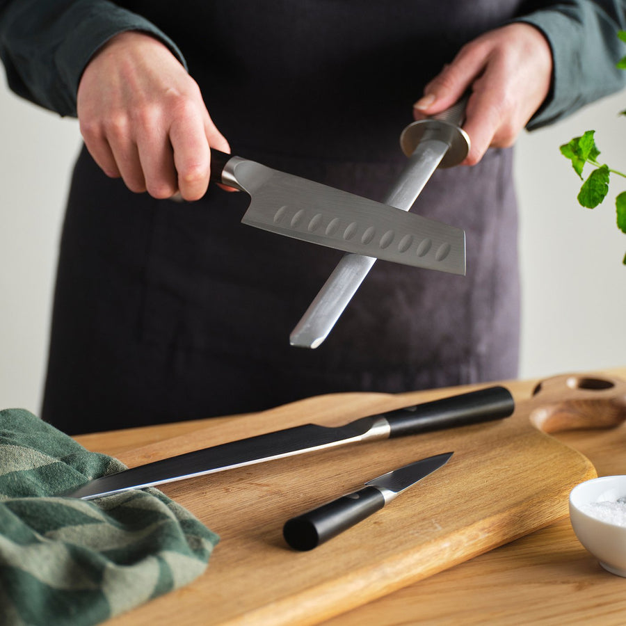 IKEA 365+ sharpening rod, diamond steel stainless steel, 25 cm