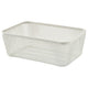 IKEA 365+ food storage basket, metal/white, 30x20x11 cm