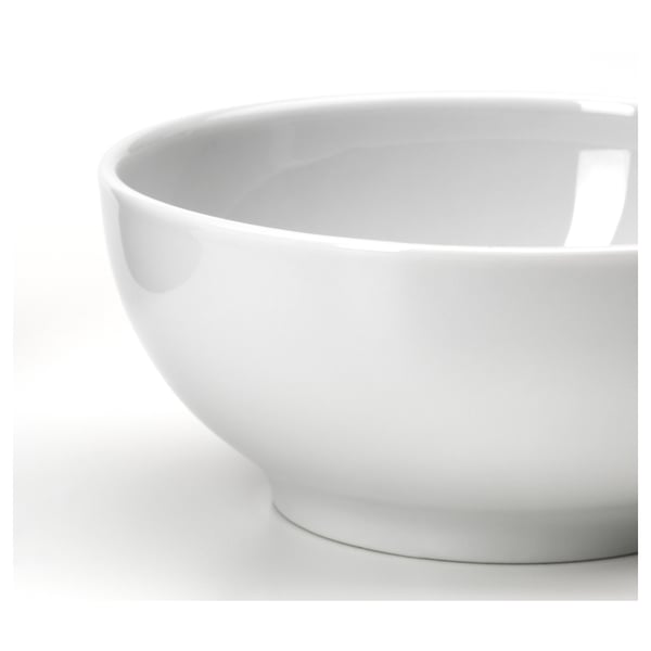 IKEA 365+ bowl, rounded sides white, 9 cm, 2 pack