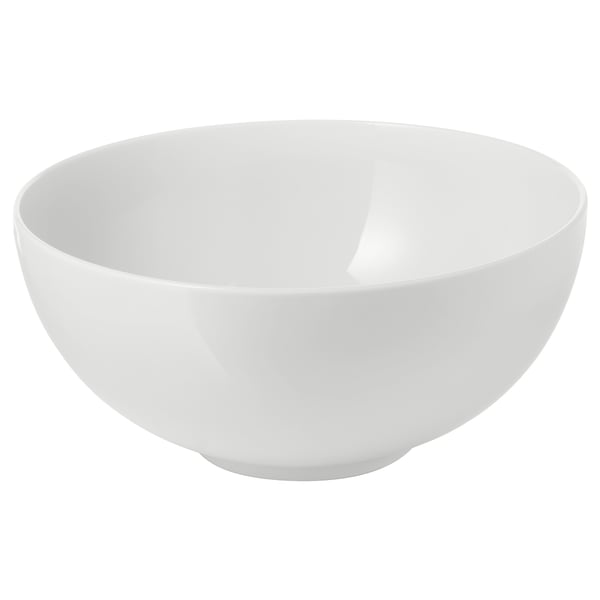IKEA 365+ bowl, rounded sides white, 22 cm