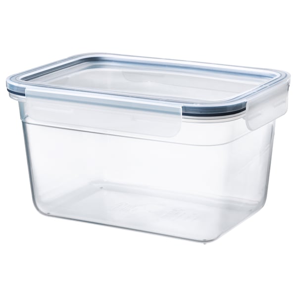 IKEA 365+ food container with lid, rectangular/plastic, 2.0 l