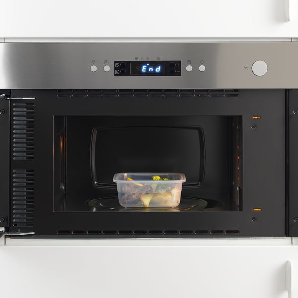 IKEA 365+ food container, square/plastic, 750 ml