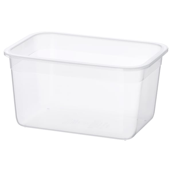 IKEA 365+ food container, rectangular/plastic, 2.0 l