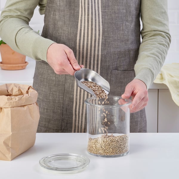 IKEA 365+ lid, round/glass, 14 cm