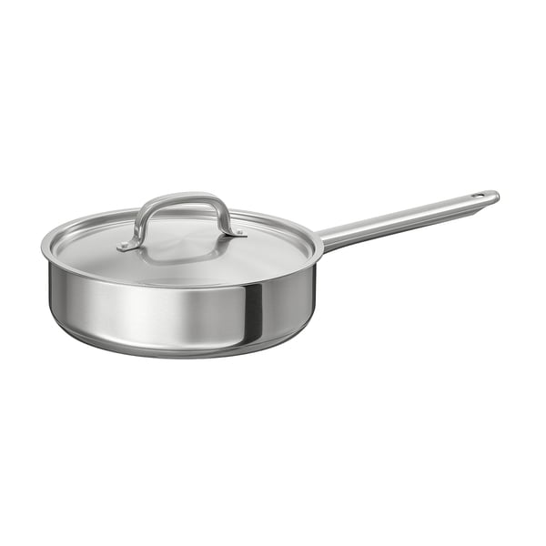 IKEA 365+ sauté pan, stainless steel, 24 cm