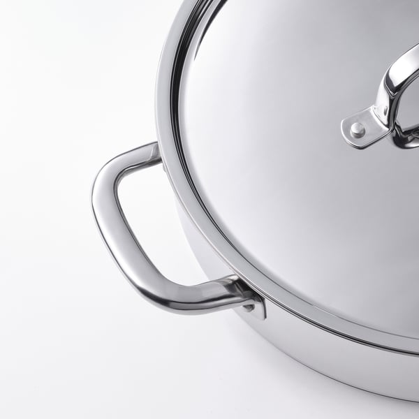 IKEA 365+ sauté pan, stainless steel, 28 cm