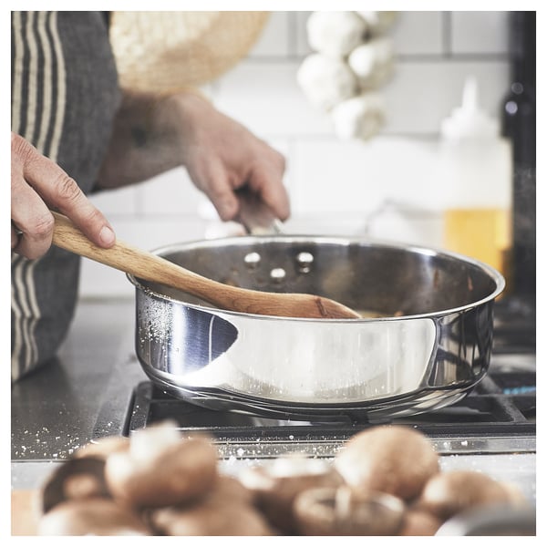IKEA 365+ sauté pan, stainless steel, 24 cm