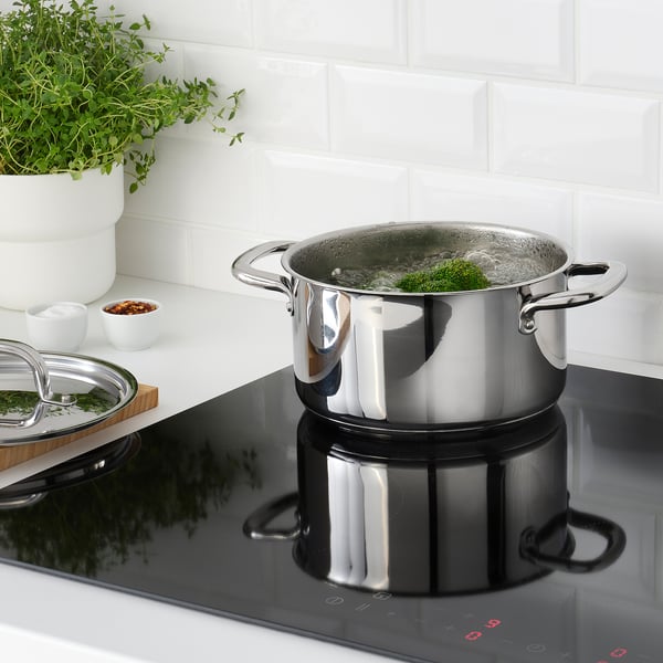 IKEA 365+ pot with lid, stainless steel, 3.0 l