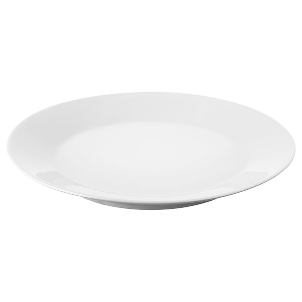 IKEA 365+ plate, white, 20 cm