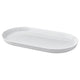 IKEA 365+ serving plate, white, 36x20 cm