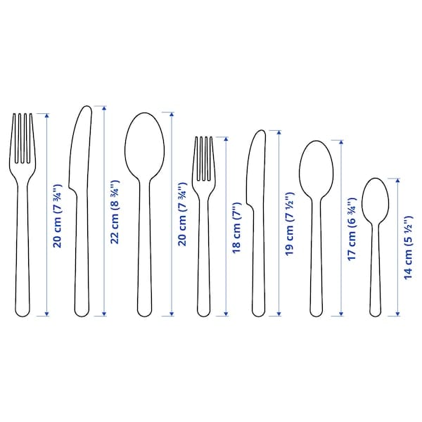 Ikea IKEA 365+ - 56-piece cutlery set, stainless steel