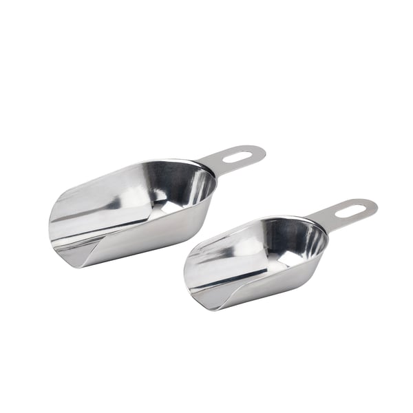 IKEA 365+ scoop set of 2, metal