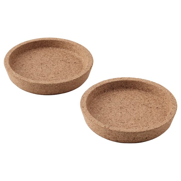 IKEA 365+ coaster, cork, 9 cm, 2 pack