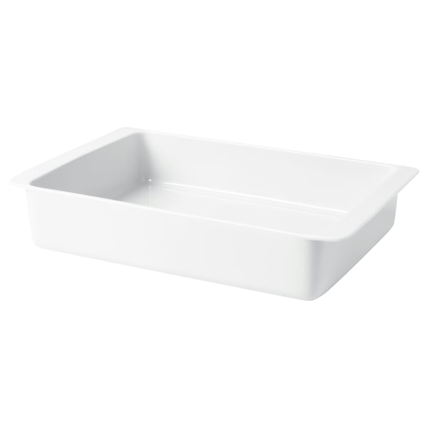 IKEA 365+ oven dish, white, 38x26 cm