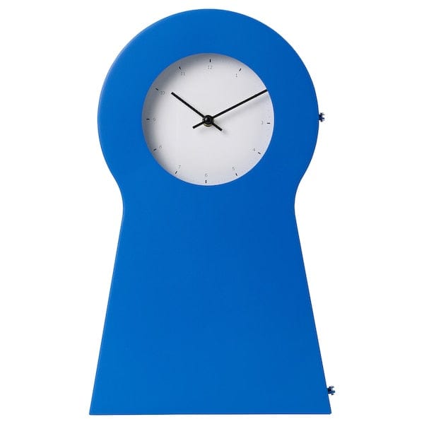 Ikea IKEA PS 1995 - Clock, blue, 48 cm