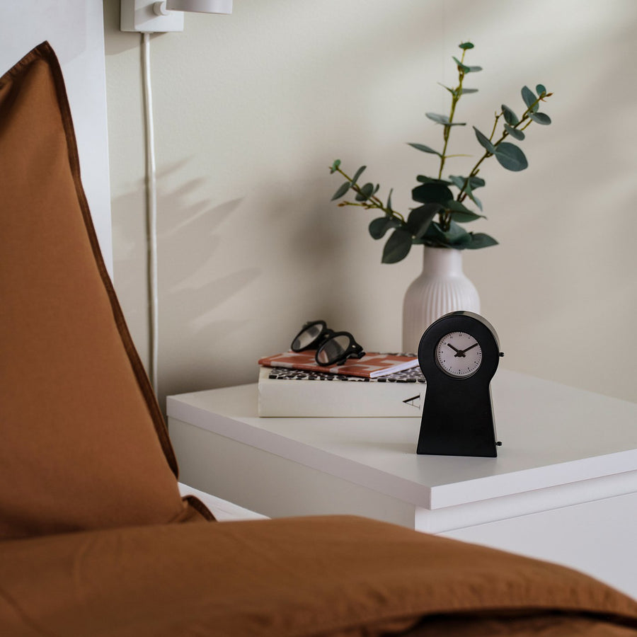 IKEA PS 1995 clock, black, 14 cm