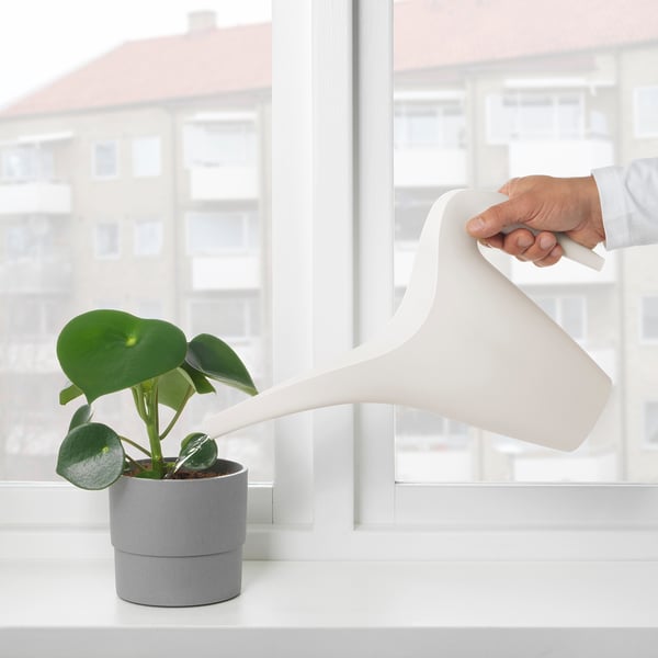 IKEA PS 2002 watering can, white, 1.2 l