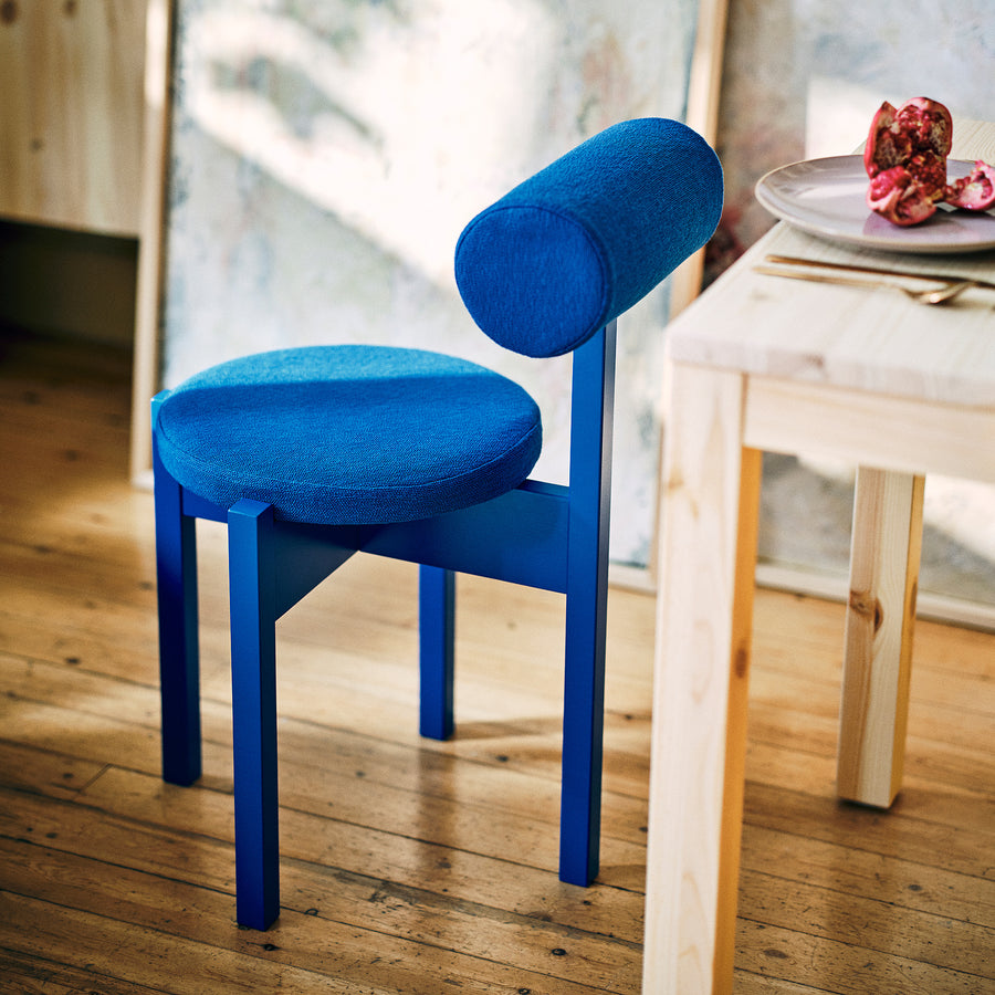 IKEA PS 2026 chair, bright blue/Knäbäck bright blue, 44x76x55 cm