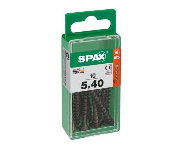 SPAX TSP T-STAR PLUS BLACKS 5X40 S 10 PCS