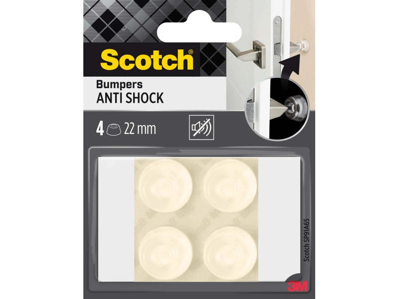 Shock Absorbing Scotch White Bumper 22MM 4P