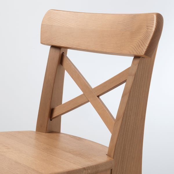 INGOLF junior chair, antique stain, 30x77x45 cm