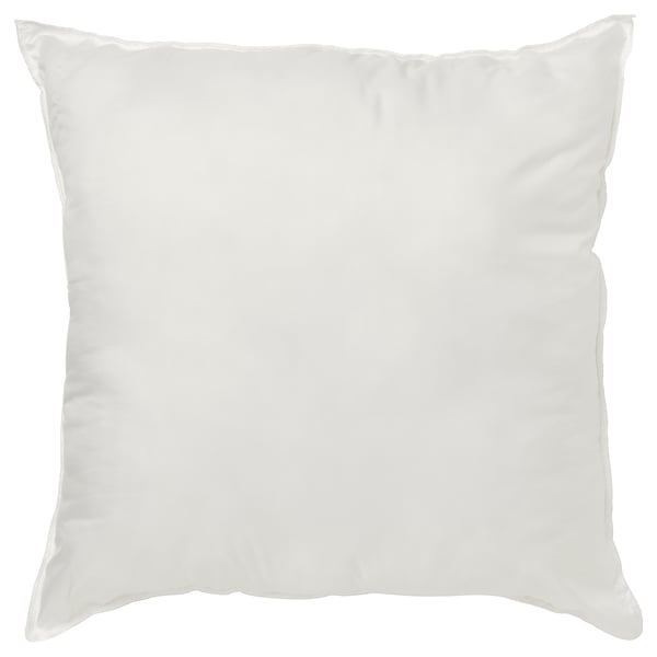 INNER cushion pad, white/firm, 50x50 cm