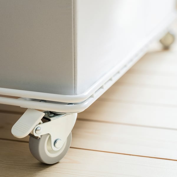 INVALLNING trolley, for boxes white, 68x39 cm